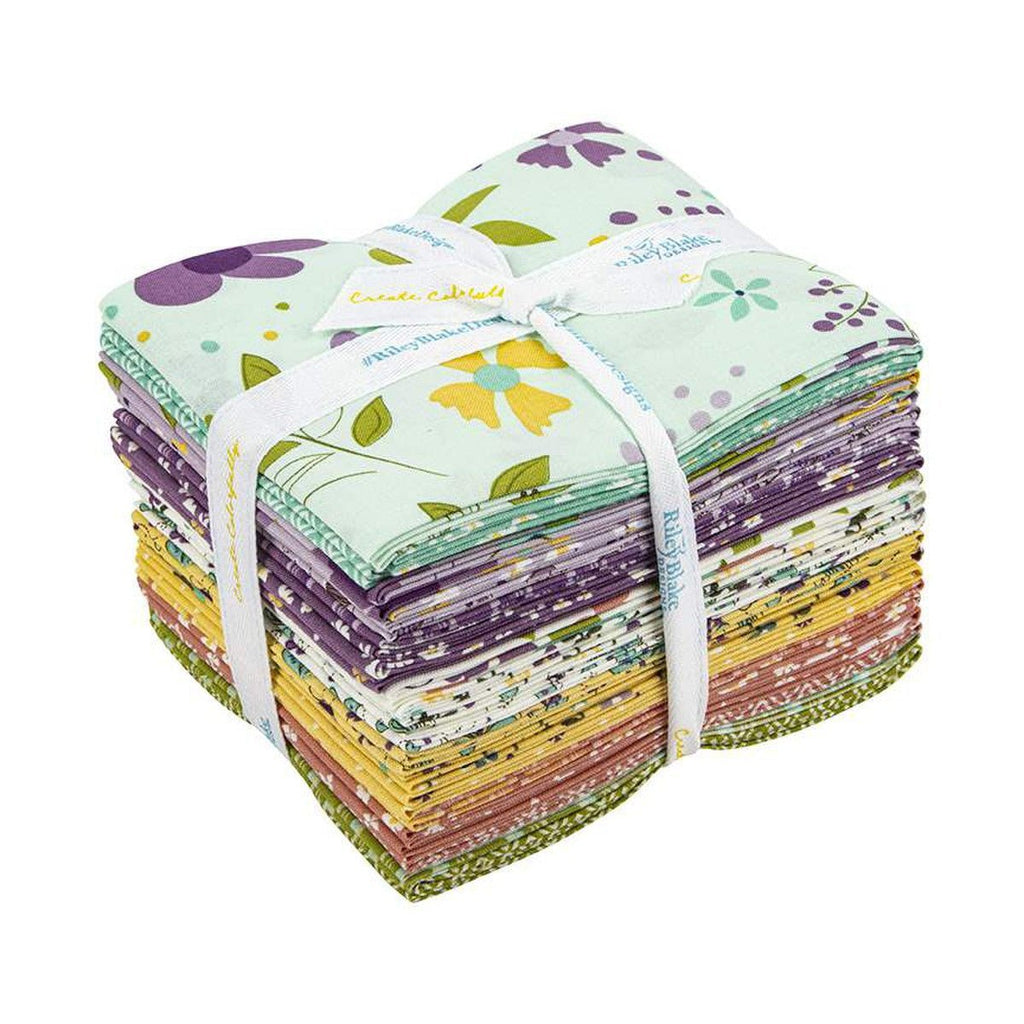 Hello Spring Fat Quarter Bundle by Sandy Gervais 21 pieces -FQ-12960-21 - Justin Fabric!