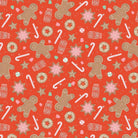 Holiday Cheer Main Red Yardage | SKU: C13610-RED -C13610-RED - Justin Fabric!
