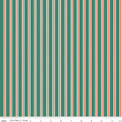 Holiday Cheer Stripes Green Yardage | SKU: C13617-GREEN -C13617-GREEN - Justin Fabric!