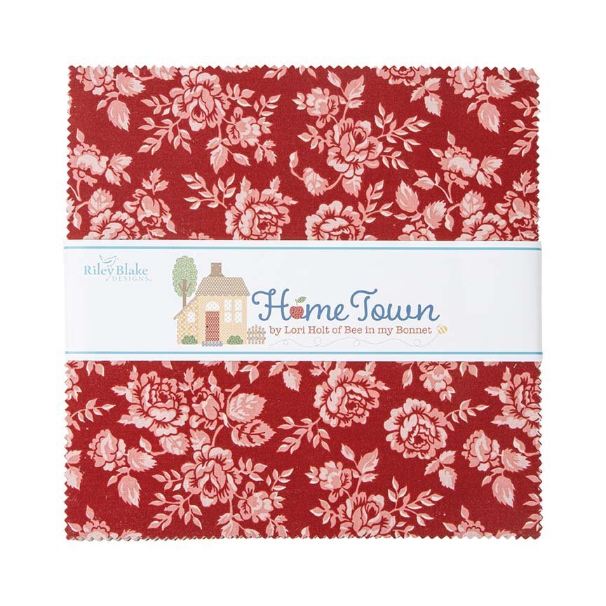 Home Town 10" Stacker by Lori Holt for Riley Blake Designs- 42 pcs -10-13580-42 - Justin Fabric!