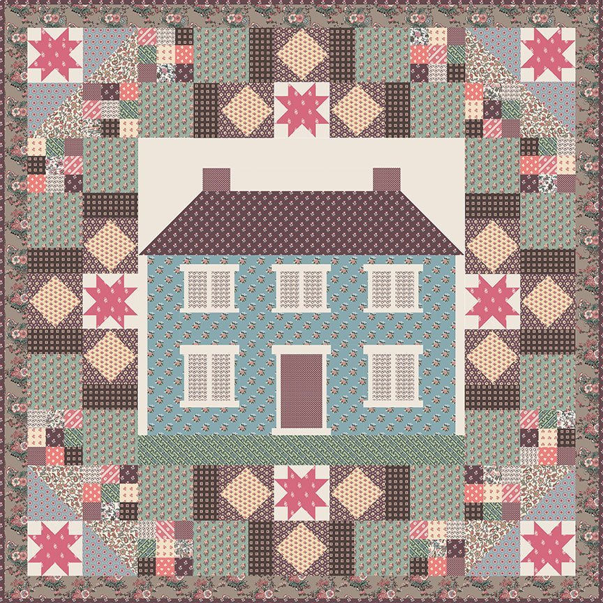 Jane Austen Barton Cottage Boxed Quilt Kit-RBD Designers #KT-1212820 -KT-12820 - Justin Fabric!