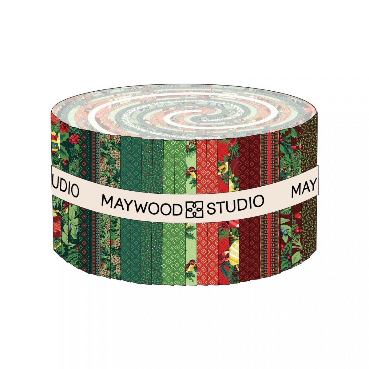 Joyful Jelly Roll 2.5" Strips 40 pieces #ST-MAS-JOY -ST-MAS-JOY - Justin Fabric!