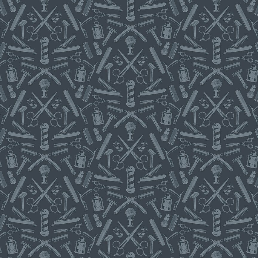 Licensed to Carry Hairway to Heaven Carbon Yardage | SKU: D2590-CARBON -D2590-CARBON - Justin Fabric!