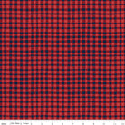 Love You S’more Gingham Red Yardage | SKU: C12143-RED -C12143-RED - Justin Fabric!