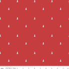 Love You S’more Trees Red Yardage | SKU: C12146-RED -C12146-RED - Justin Fabric!