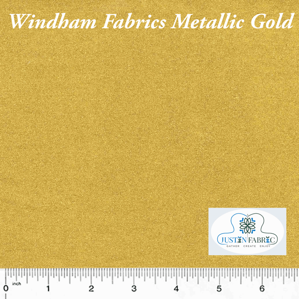 Artisan Metallic Solid Gold Yardage | SKU: 38934M-GOLD -38934M-GOLD - Justin Fabric!