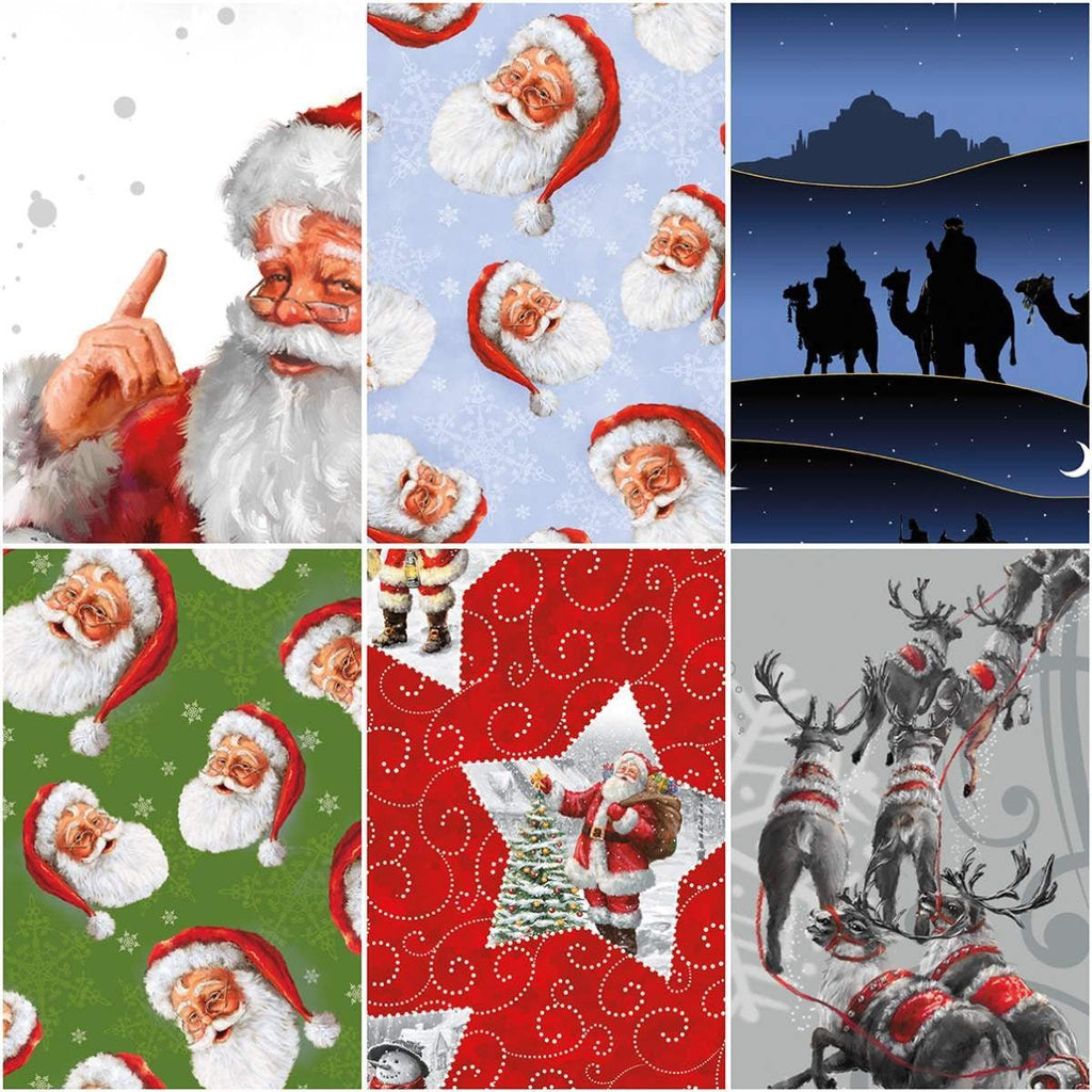 Picture a Christmas Flat Fold Bundle -FFYD-12370 - Justin Fabric!