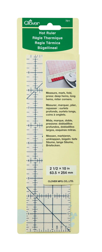 Press Perfect Hot Ruler by Clover