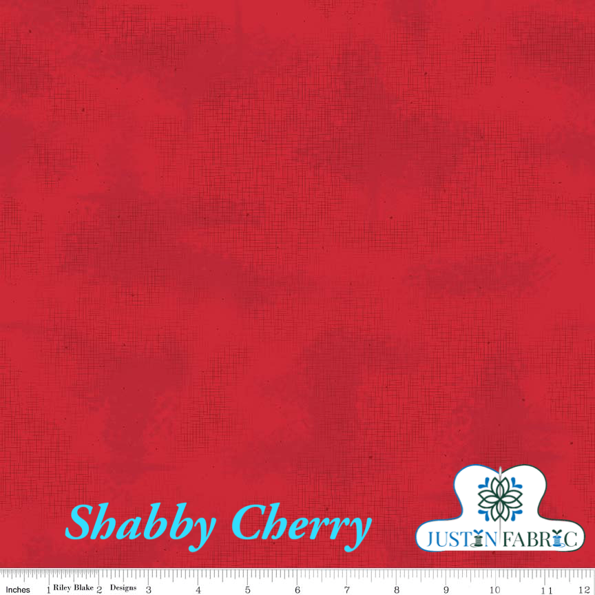 Shabby Cherry Yardage by Lori Holt for Riley Blake Designs -C605-CHERRY-1 - Justin Fabric!