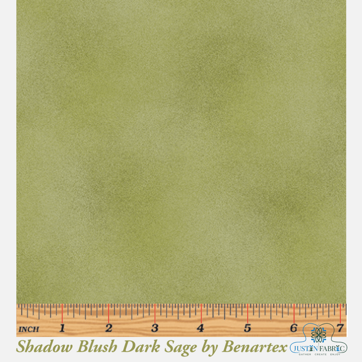 Shadow Blush Dark Sage Yardage | SKU: 2045-42 -2045-42 - Justin Fabric!