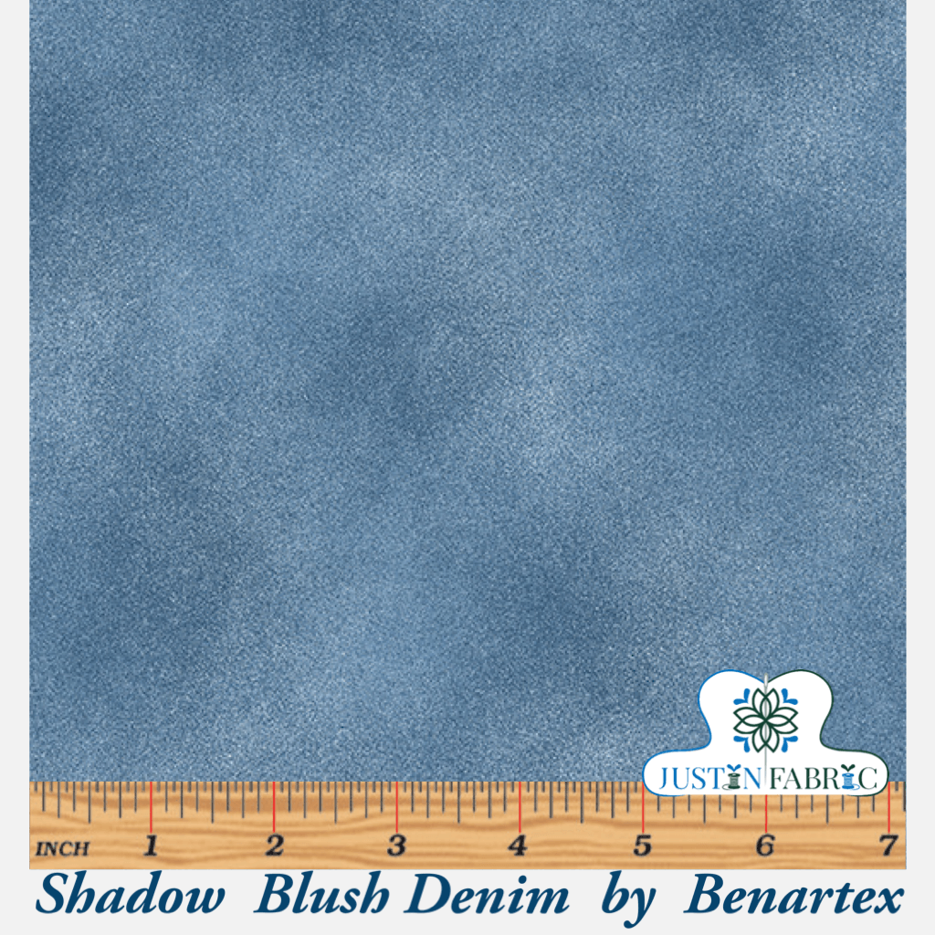 Shadow Blush Denim Yardage | SKU: 2045-0V -2045-OV - Justin Fabric!