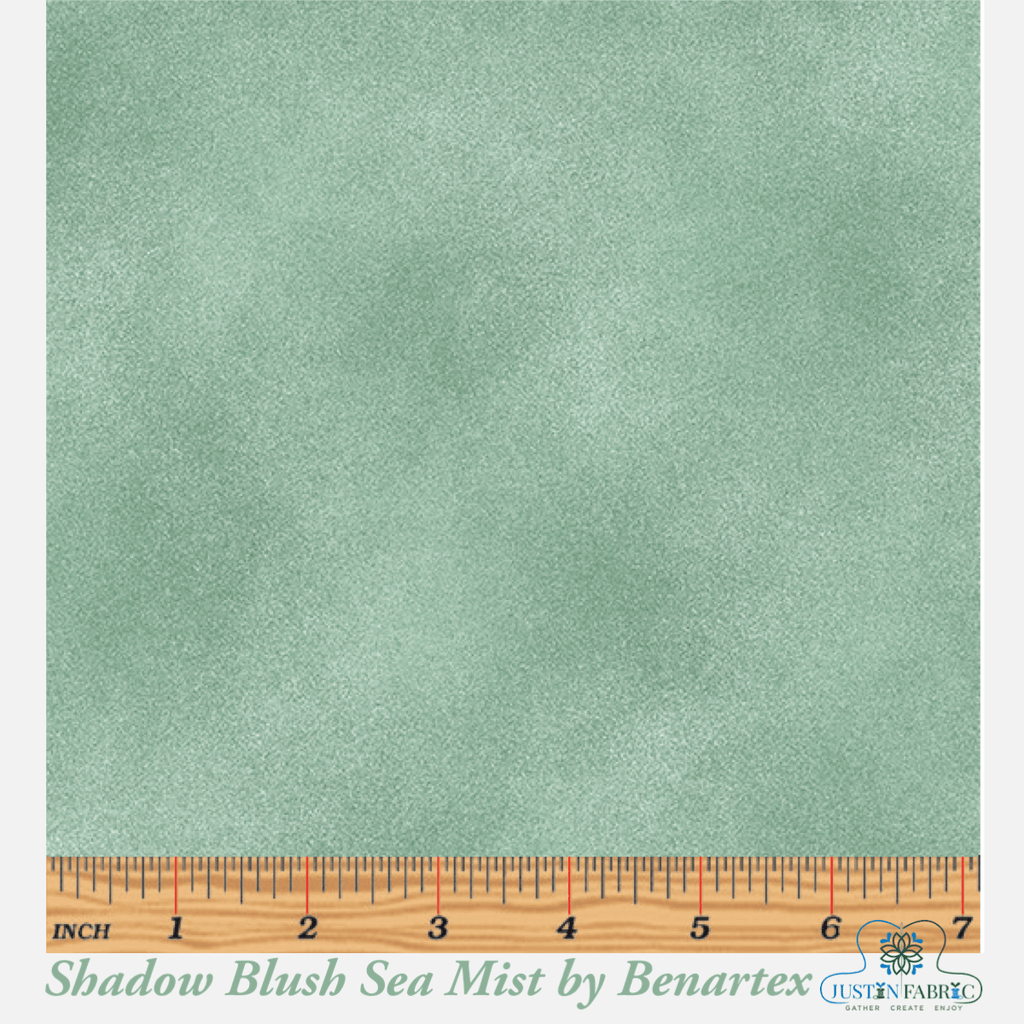 Shadow Blush Sea Mist Yardage| SKU: 2045-N -2045-N - Justin Fabric!