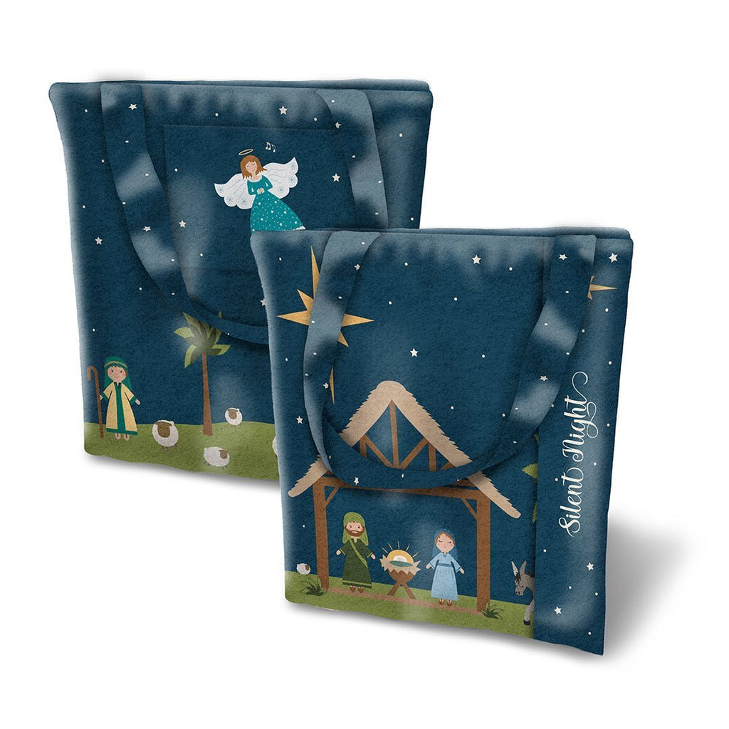 Silent Night Nativity Panel Sew-Along Kit by Jennifer Long | Riley Blake Designs -KT13576-PANEL - Justin Fabric!