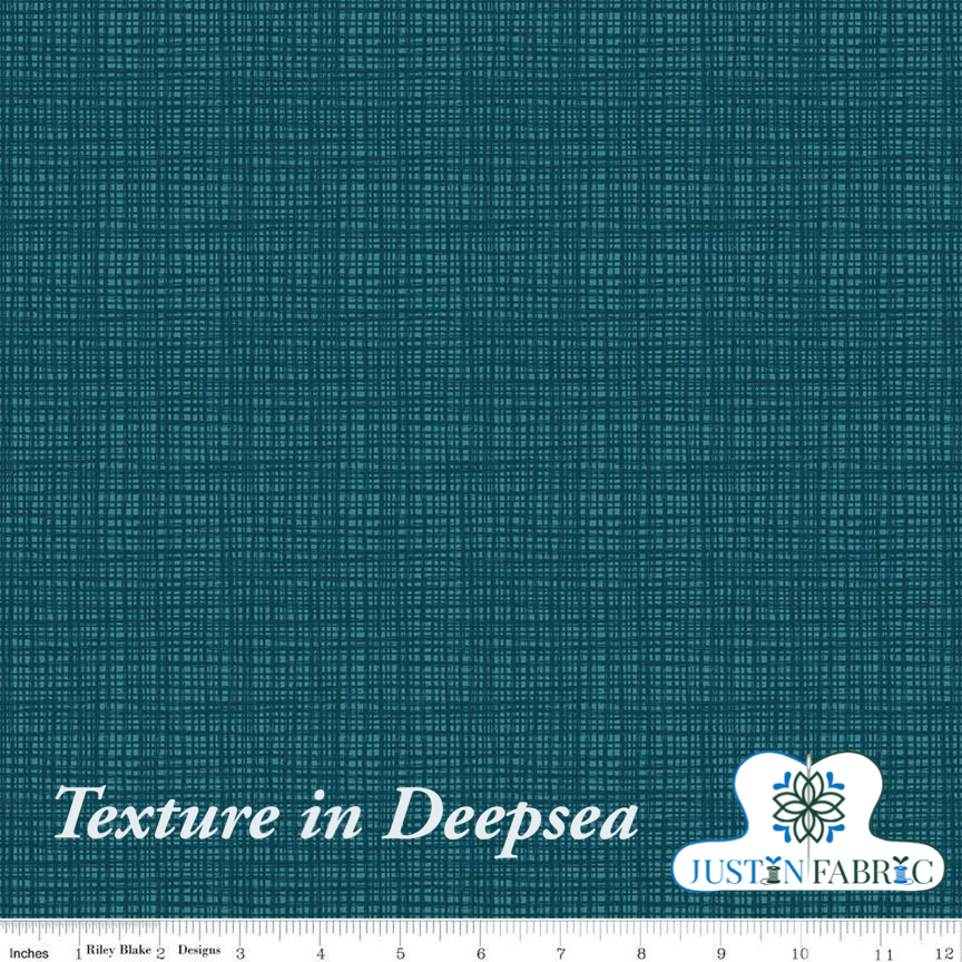 Texture in Deepsea Basic Yardage | SKU: C610-DEEPSEA -C610-DEEPSEA - Justin Fabric!