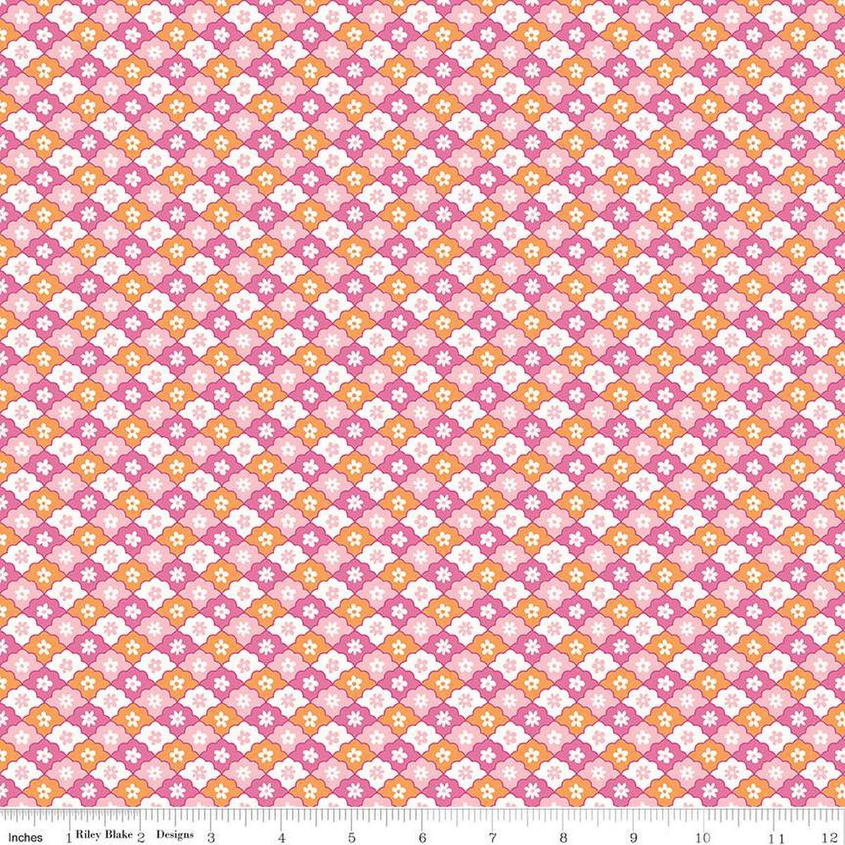The Artist's Home Collection Painted Sunset Meadow B Yardage-Liberty Fabrics -04776007B - Justin Fabric!