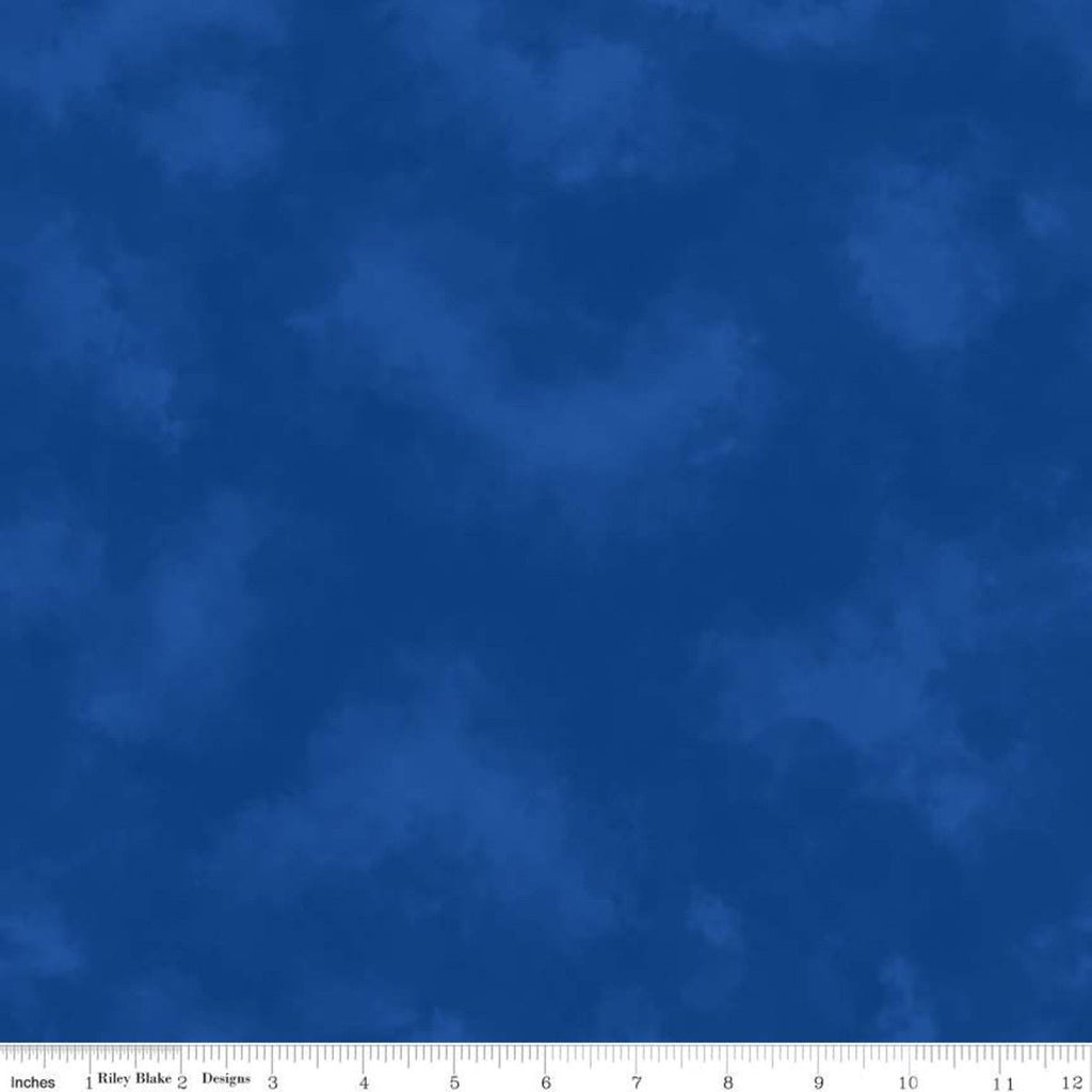 Tie Dye Cloud Blue Yardage by RBD Designers for Riley Blake Designs -CD12361-BLUE - Justin Fabric!