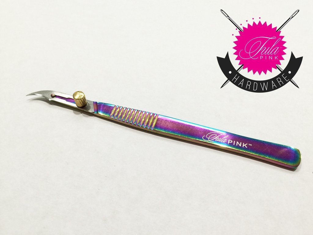 Skin Ripper Pink Tula Pink Surgical Seam Ripper 5.5 Inch | Justin Fabric