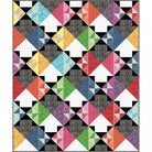 Which Way Color Therapy Batiks Quilt Kit - Maywood Studio -KIT-MASWHW - Justin Fabric!
